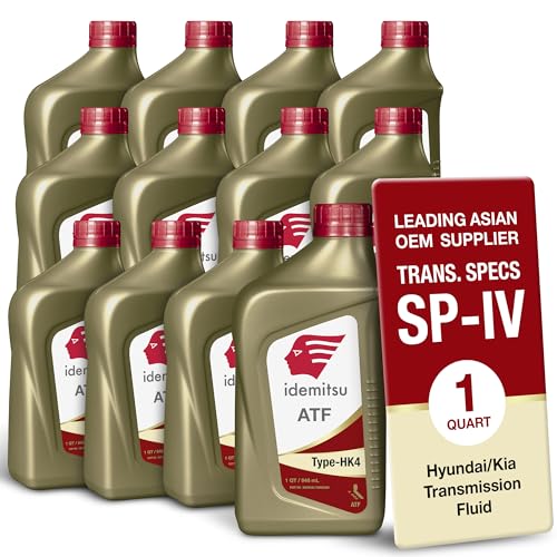 Automatic Transmission 2-3 Shift Flare - 2013-2014 Hyundai Sonata 5 Idemitsu ATF Type HK4 Automatic Transmission Fluid for Hyundai, Kia – 1 Quart, Case of 12 | Engineered for Smooth Shifting and Superior Protection