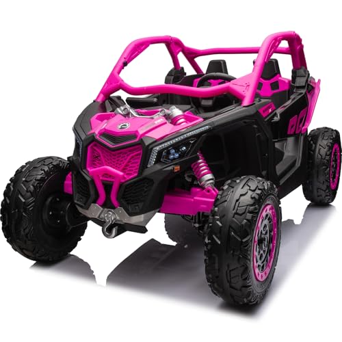 Image of Licensed CAN-AM Maverick X3 24V Ride On Toys 2 Seater Kids UTV Side by Side