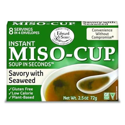 Edward & Sons Seaweed Miso Cup Instant Soup, 2.5 oz Cover
