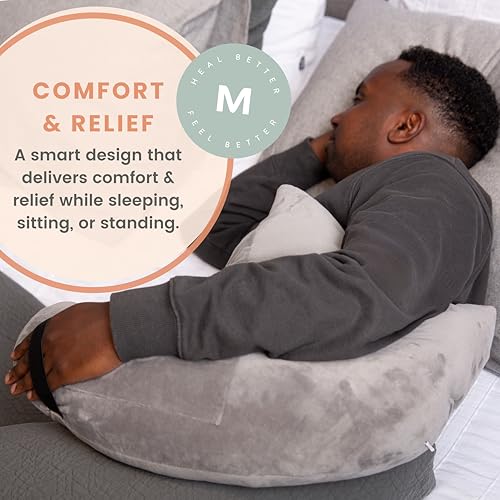 Almohada manguito rotador para dormir de lado cómodamente tras una cirugía 4