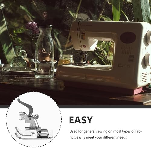 EXCEART pie prensatela para máquina de coser metal miniatura 3