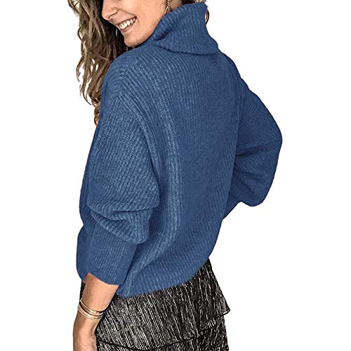 Image of Sovelen Womens Oversized Sweater Cowl Neck Fall Winter Slouchy Knit Sweater