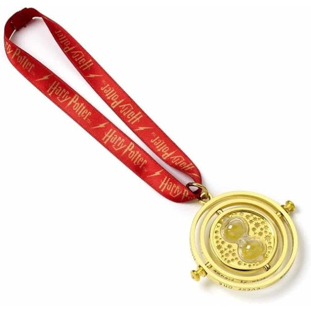 Harry Potter Women's Gold/Red Time Turner Pendant Christmas Decoration – Distinctive Detail |