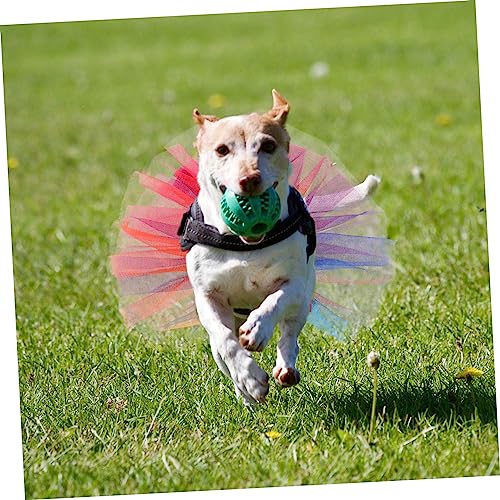 BCOATH Saia Pequena Multicolor Vestido De Noiva Colarinho Cachorro Pequeno Decorações Para Cães Deco