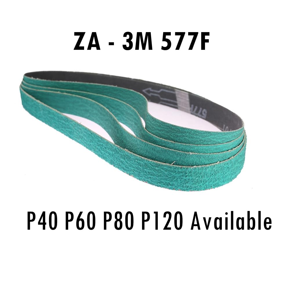 Szlifierka taśmowa, 762 * 25 mm Akcesoria do szlifierek taśmowych 1 "* 30" Taśmy szlifowania i polerowania Narzędzie szt(Zirconia P40)