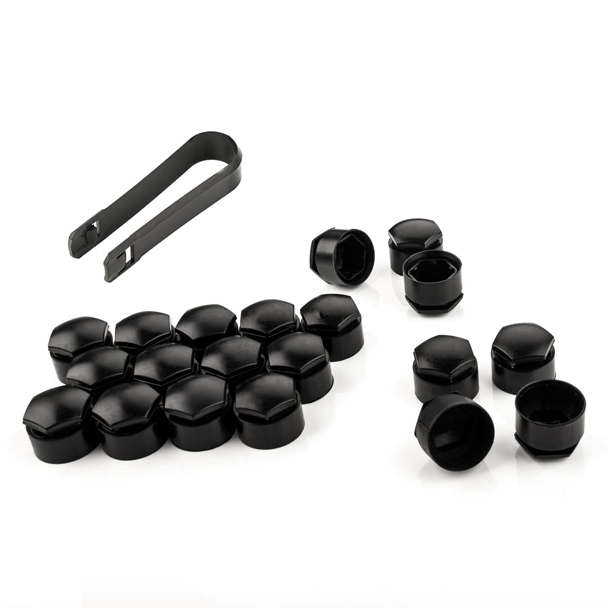 LST 20x Radschraube Abdeckkappen Set 17 mm Abzieher Diebstahlschutz A3 A4 A5 Q2