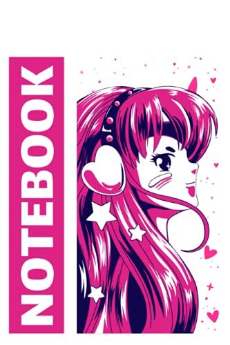 Cute Anime Girl Design Notebook: Ideal journal for fans of the Anime genre image 2