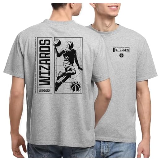 Junk Food NBA - Washington Wizards 2025 Hang Time Adult SS T-Shirt