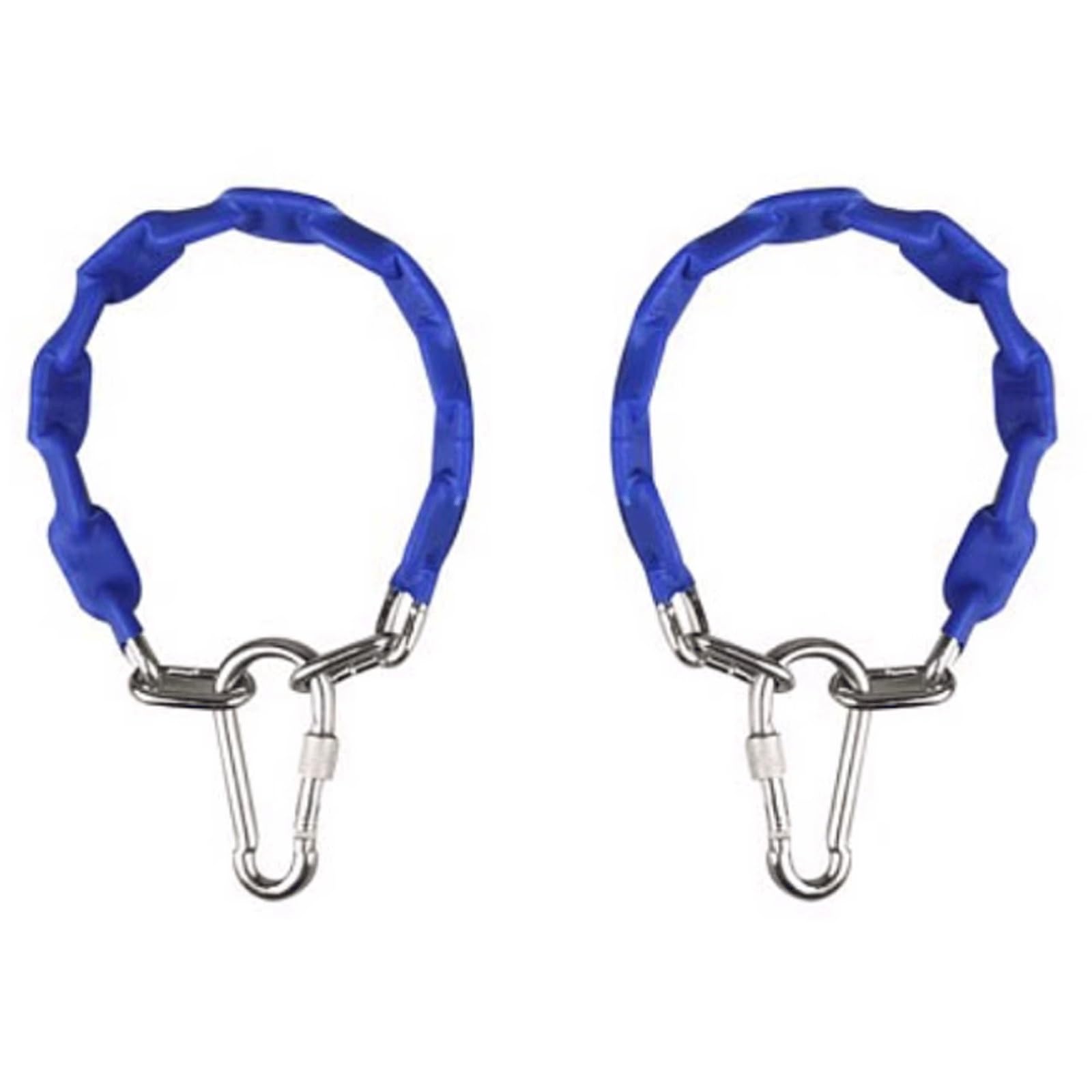 Ensemble de Sangles balançoire en métal Robuste 2 1 avec chaînes d'extension for Yoga et Fitness aérien(100cm)