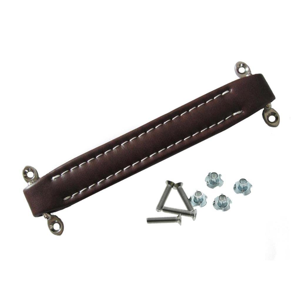 Brown Vintage Style Guitar AMP Amplifier Handle Vinyl PVC Handle with Accessories for FD Amplifiers