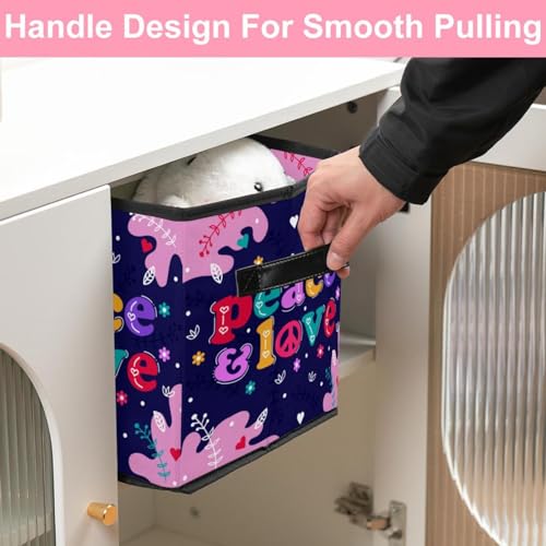 Rangez les jouets et vêtements facilement avec ce cube pliable - 7