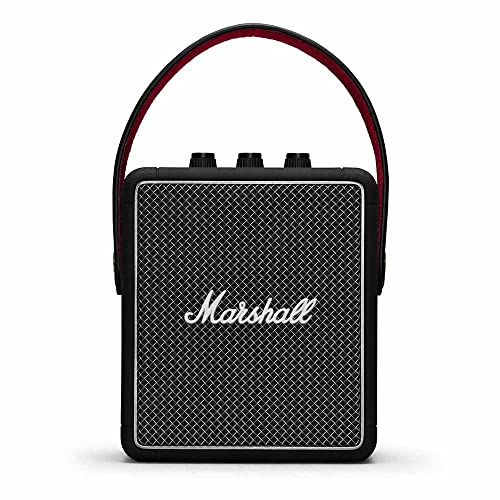 Marshall Stockwell ワイヤレススピーカー ブラック マーシャル Amazon.co.jp: Marshall ワイヤレスポータブルスピーカー