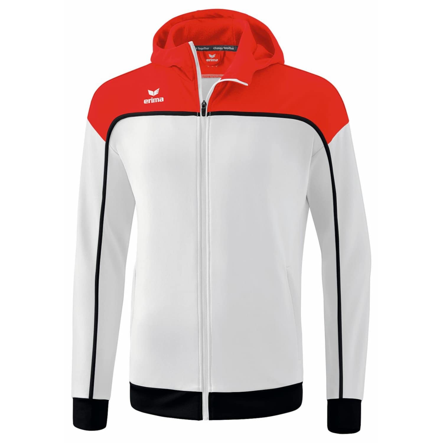 Erima Men's Blanc Hooded Sweatshirt Change