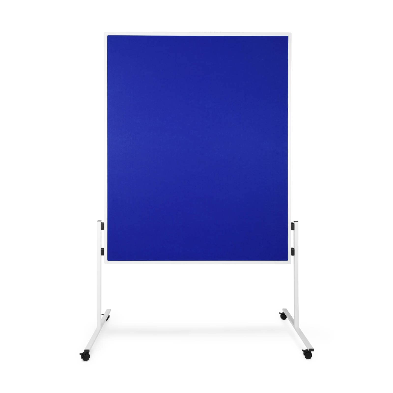 KARAT Tableaux de présentation en Feutre - en Une Seule pièce - monoblocs - avec roulettes - Hauteur : 185 cm - 5 Couleurs (Bleu)
