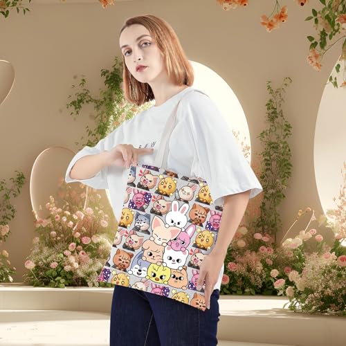 BWWKTOP Koren SKZ Crossbody Bag Koren Fans Gift SKZ Anime Shoulder Bag SKZ Member Merch4