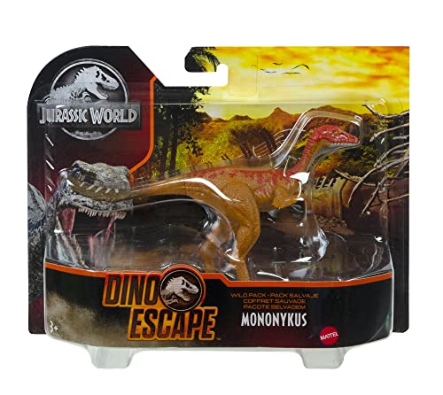 Figurine articulée dinosaure sauvage Jurassic World Mattel Mod Sdos sonore