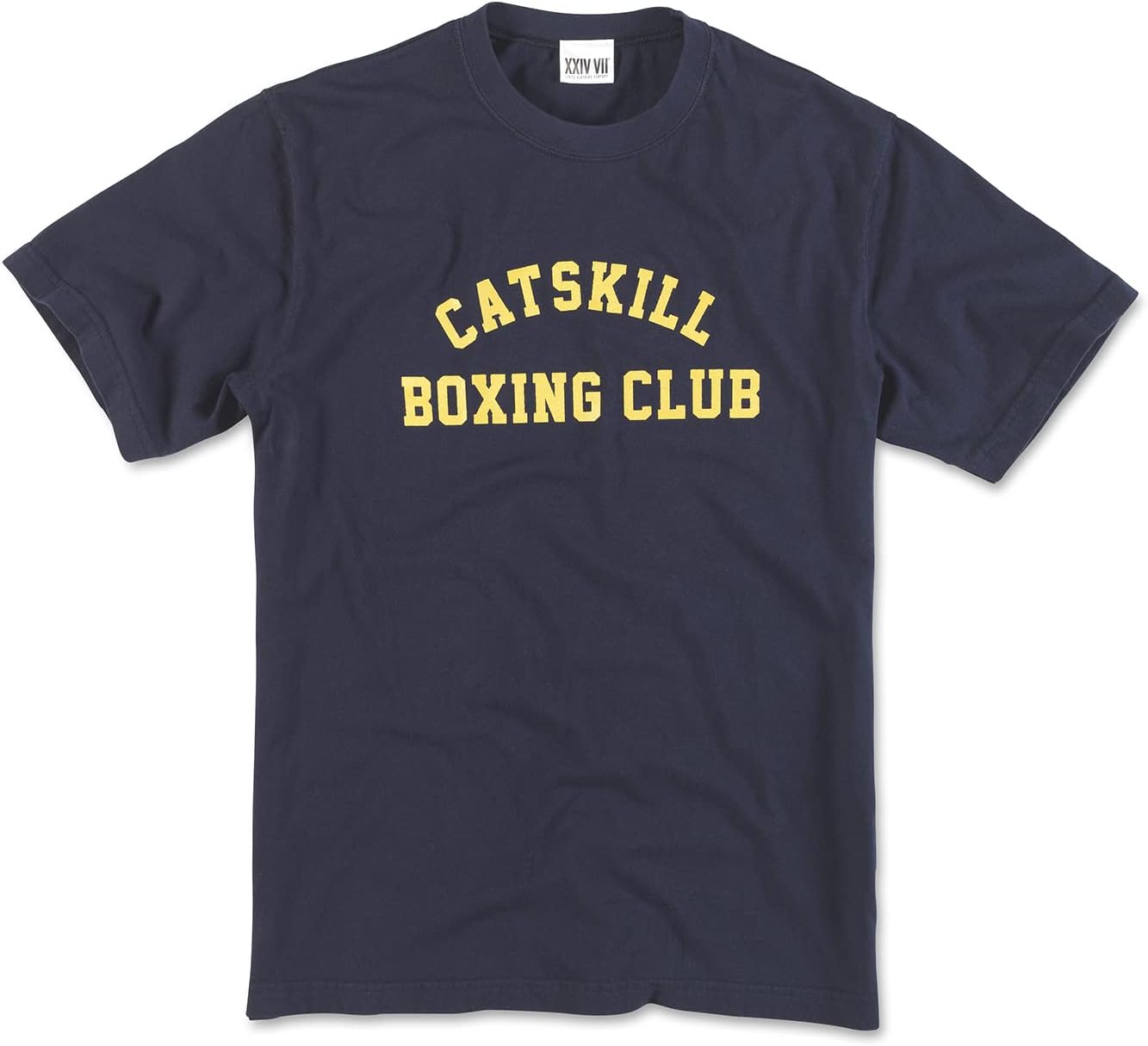Catskill Boxing Club Gym T-Shirt Vintage Boxing Apparel Workout Tees Midnight Navy
