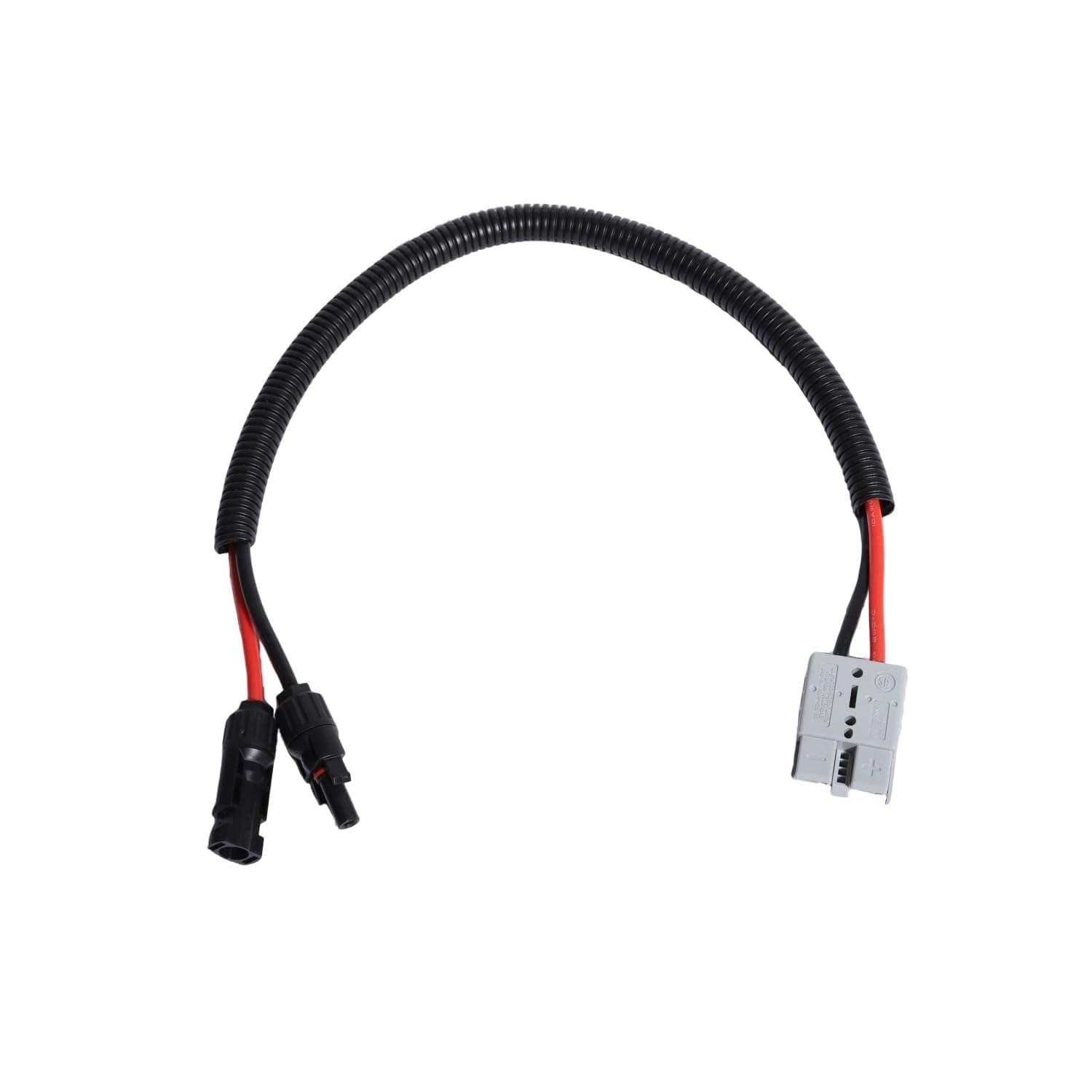 30CM MC4 Anderson Solarstecker Kabel 50A 10AWG 600V Wasserdichter Y Stecker Plug and Play Solarpanel Verlängerungskabel für SolargeneratorTragbare Generatoren Energiespeicher RV