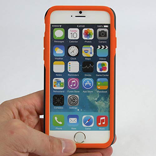 Guard Dog Collegiate Hybrid Case For Iphone 6 / 6S – Paulson Designs – Auburn Tigers #TOP4