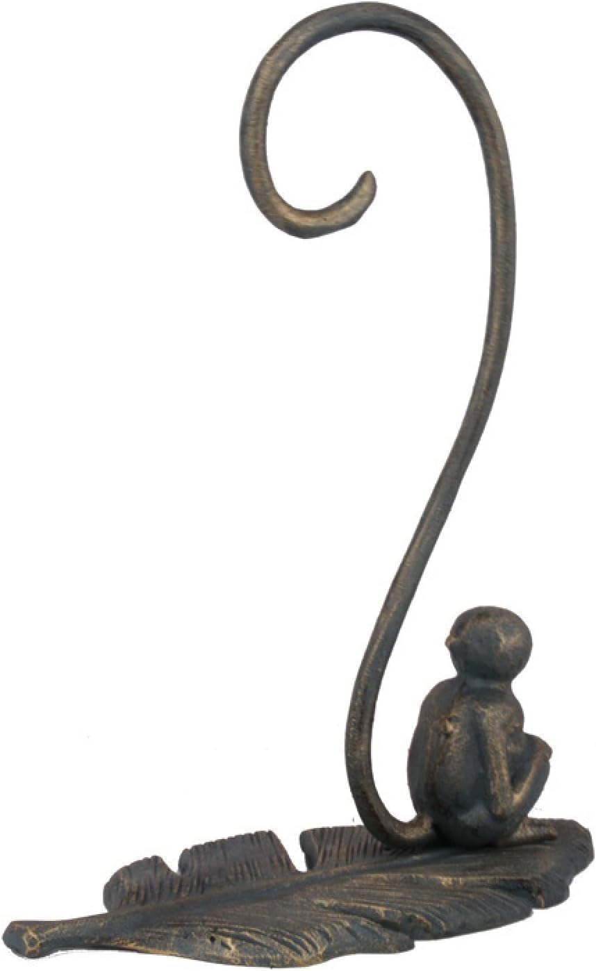 Figurines feuille de bananier en fonte pour décorer le salon chic