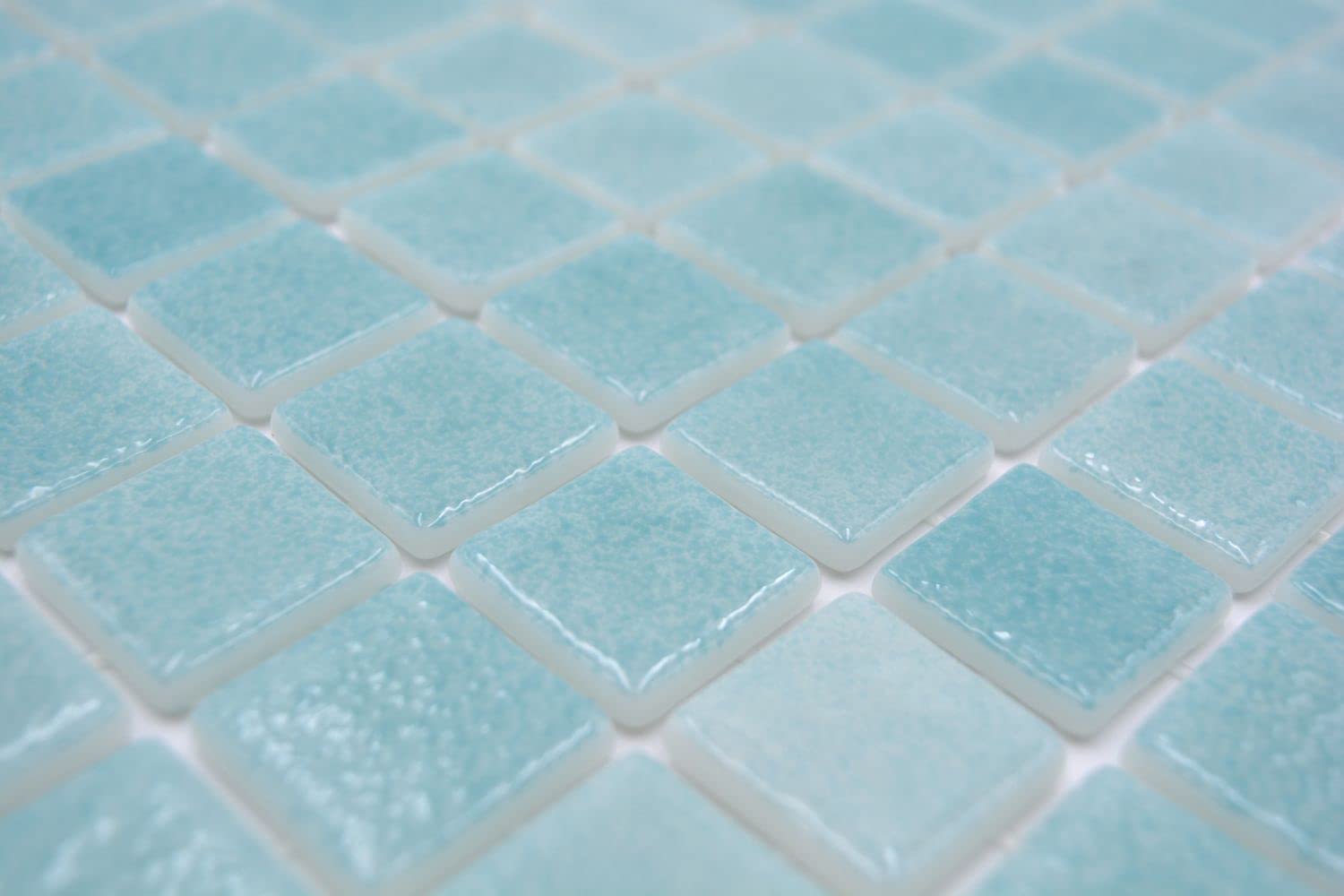Mosaico de mosaico para piscina, color verde turquesa