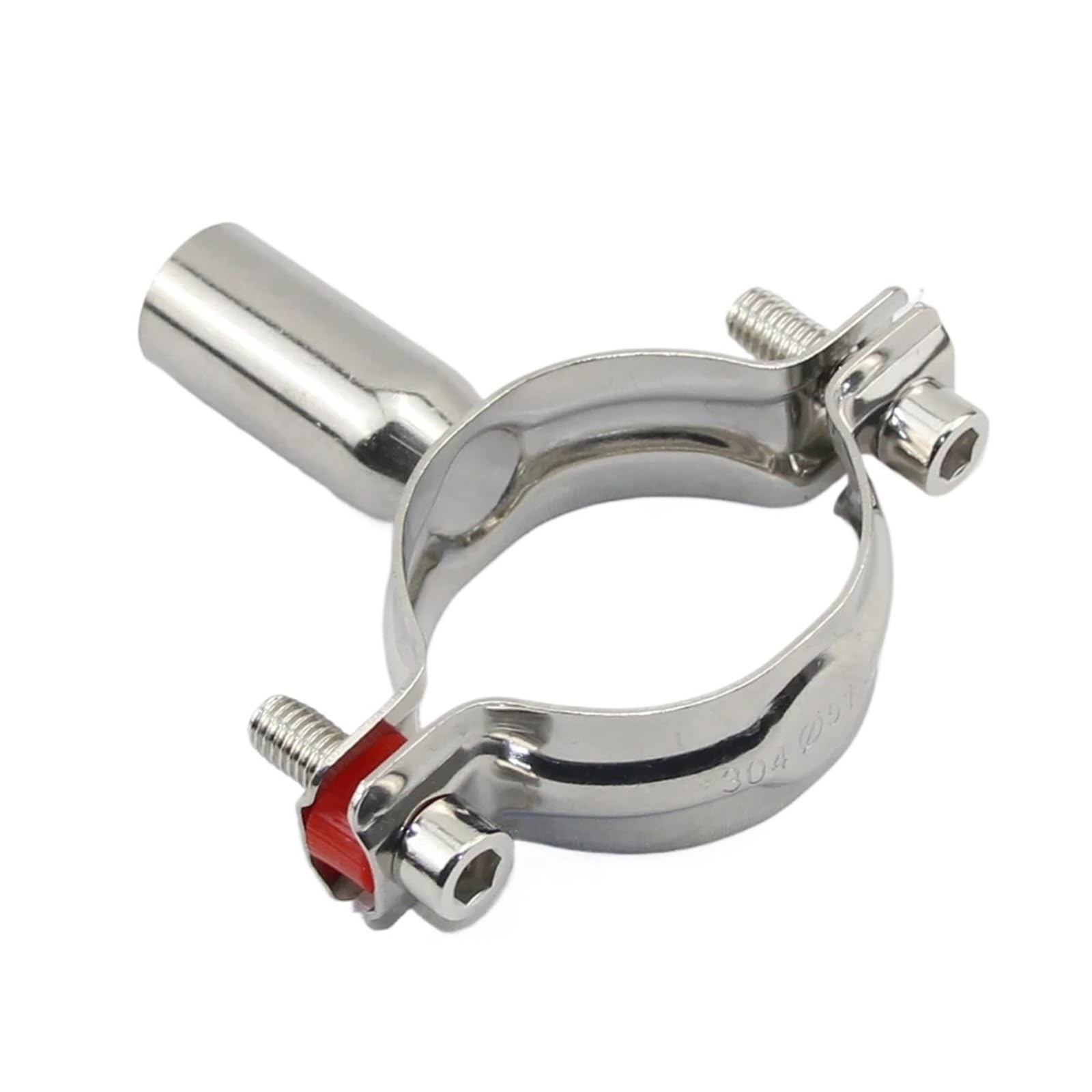 304 Stainless Steel Fixture Pipe Bracket Welding Water Pipe Fixed Pipe Clamps Circular Locking Clamps19-219mm