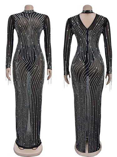Image of Figdaw Elegant Long Prom Dresses Sexy Evening Gowns for Women Formal Events 2025