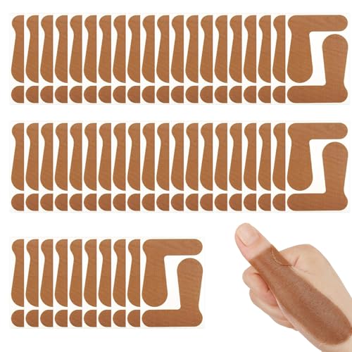 50stk Daumen Bandage,Daumenbandage Rechts & Links,Vorgeschnittenes Daumenstützband, Kinesiologie-Patches Für Den Daumen Für Sport,Verbessern Die Gelenkstabilität Und Verhindern Verstauchungen