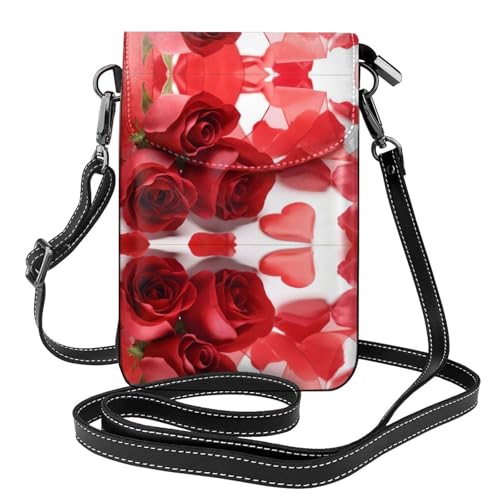 Sac à bandoulière en cuir avec porte-cartes pour libérer vos mouvements de femme