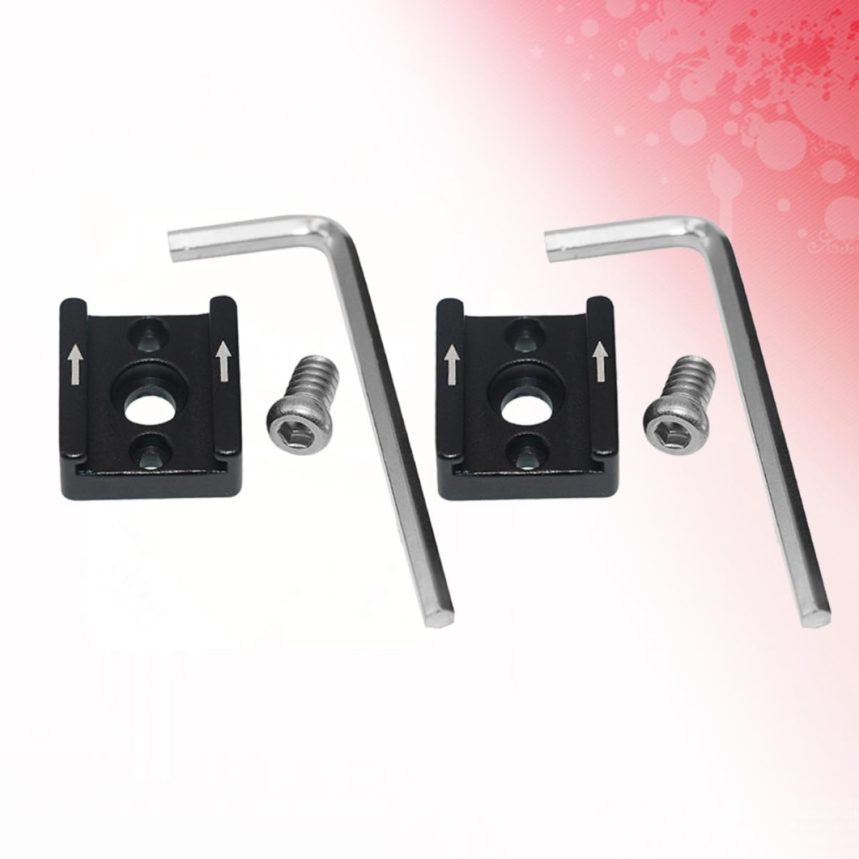 DOITOOL 6juegos Adaptador De Zapata Fría Metálico Soporte para Flash Base De Montaje Resistente para Cámaras Compatible La Mayoría De Flashes El Mercado Unidades