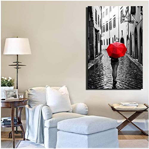 Tableau Paris romantique pour raviver un mur blanc triste sans effort 50x70cm