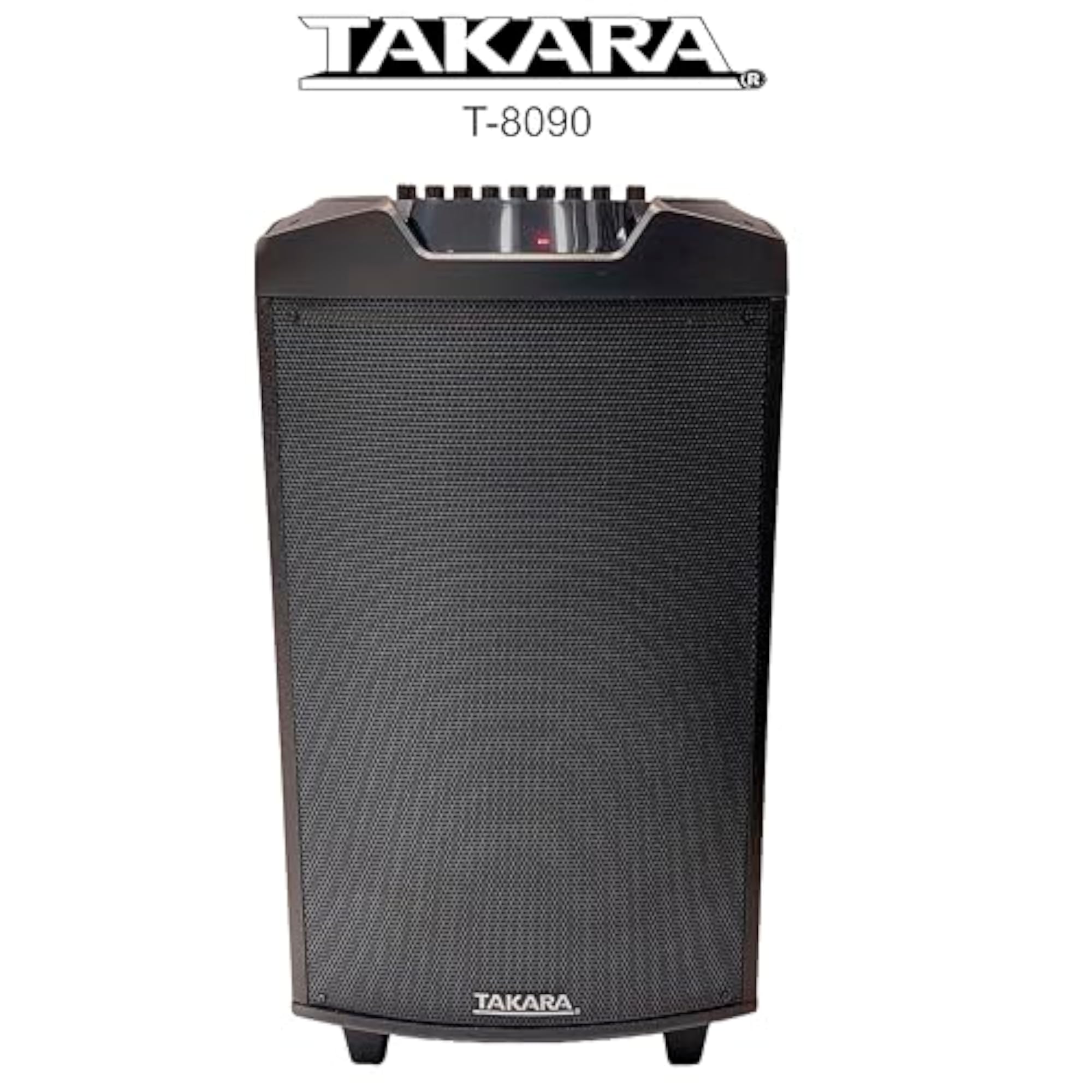 T 8090 Karaoke Speaker Trolley with Wireless Mic