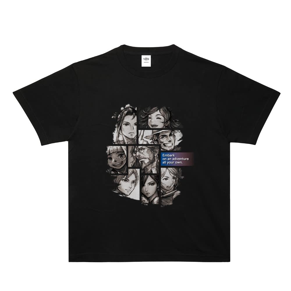 Amazon.co.jp: オクトパストラベラーII Tシャツ ＜旅立とう、君だけの 
