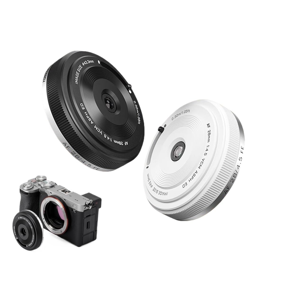 Amazon.co.jp: 互換性がありますSony Eマウント 28mm F4.5 AFパン