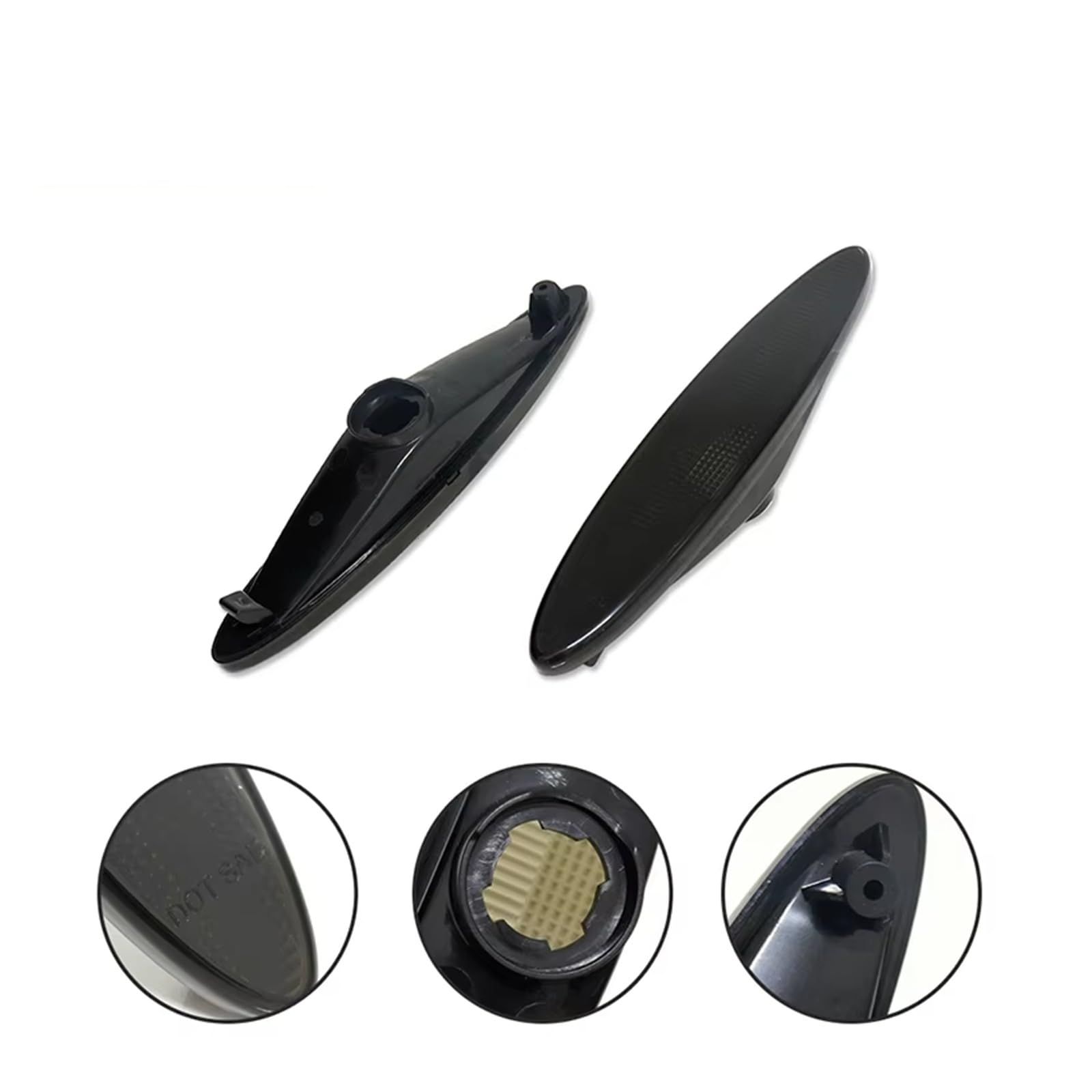 Intermitente Reemplazo Para Lexus Para SC430 2002-2010 Luz Delantera Y Trasera Para Lateral Parachoques Carcasa Luces Señal Giro Sin Casquillo Bombilla