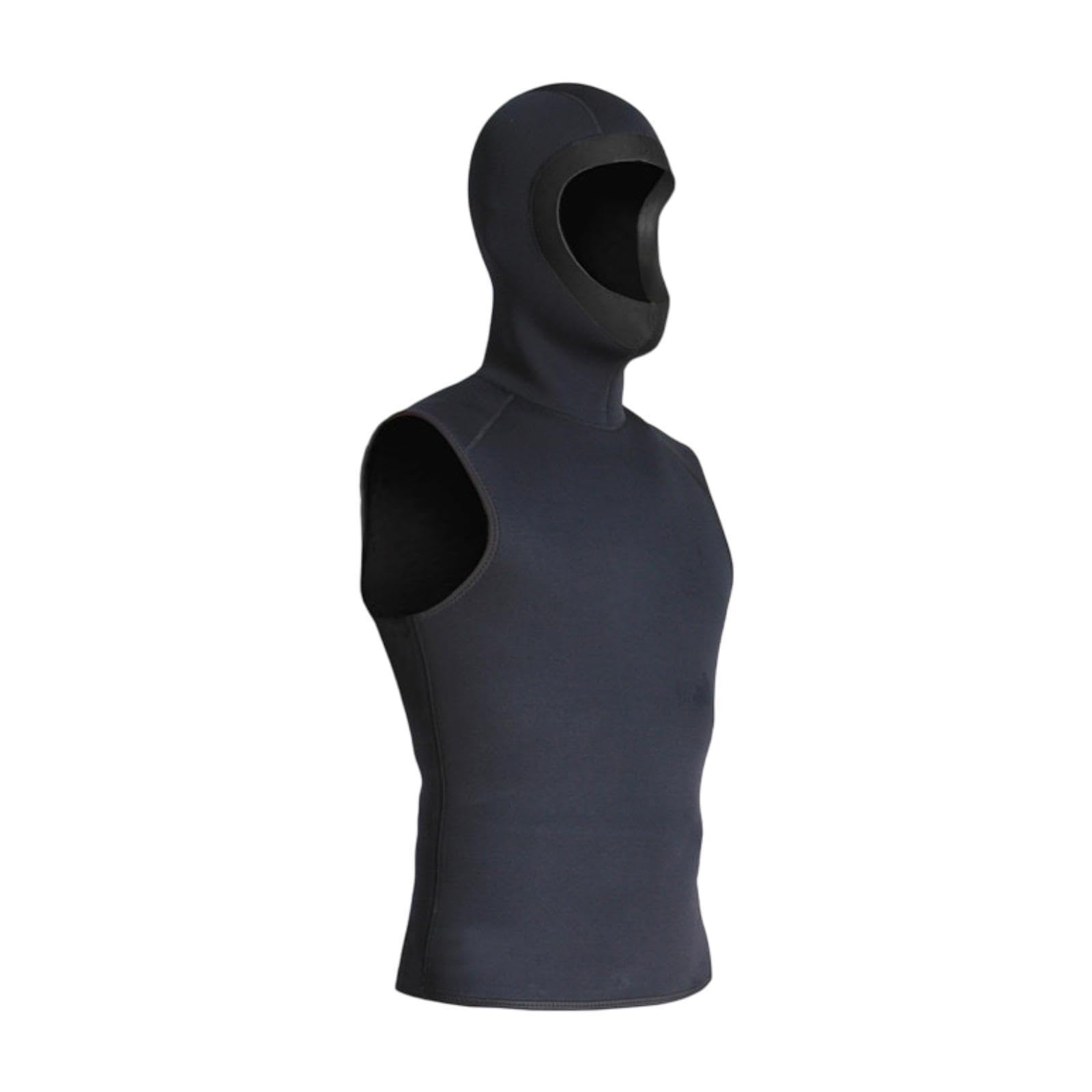 Chaleco de Neopreno de Neopreno con Capucha con Capucha versátil Chaleco de Traje húmedo para natación de Snorkel