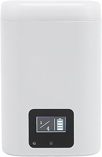 Flash de cámara universal, salida brillante, carga tipo C, ajuste de brillo de 8 niveles para GR3, ZV1, uso diario, flash de cámara (blanco)