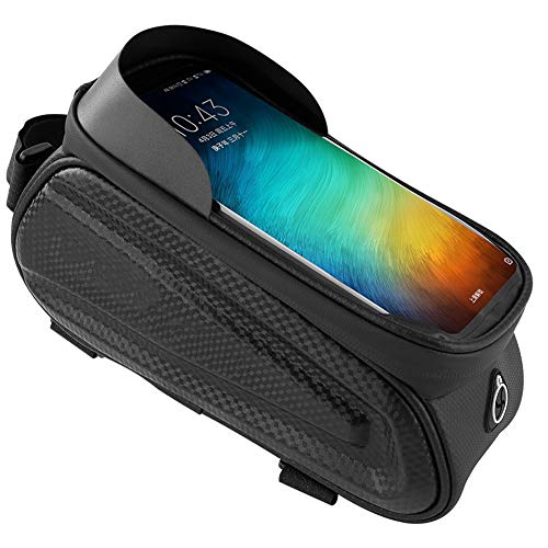 Fahrradrahmentaschen, Front Beam Bag Touchscreen wasserdichte Handytasche Für iPhone XS MAX XR X 8 7 6 6S Plus Samsung S9 LG Sony Smartphone Bis