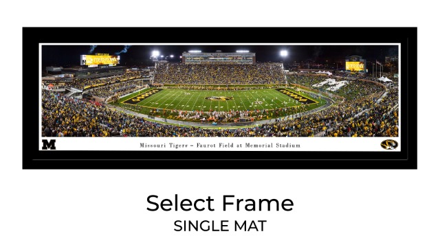 Amazon.com: Missouri Tiger Football Unframed Panoramic Poster | 40