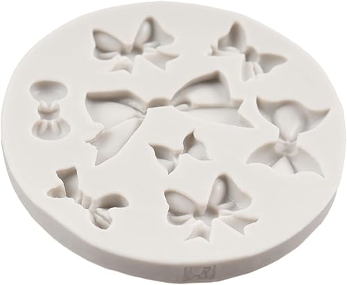 Miniatura 8 de QDMOLDS Mini lazos de silicona para fondant, dulces de azúcar, para tartas de dulces, moldes de manualidades para decoración de pastel de cumpleaños