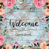 shabby chic bedroom furniture for sale  Welcome Guest Book for Airbnb, Vacation Rentals, or Bed and Breakfast: Lovely Shabby Chic Visitor Comment Book With Over 100 Prompted Pages