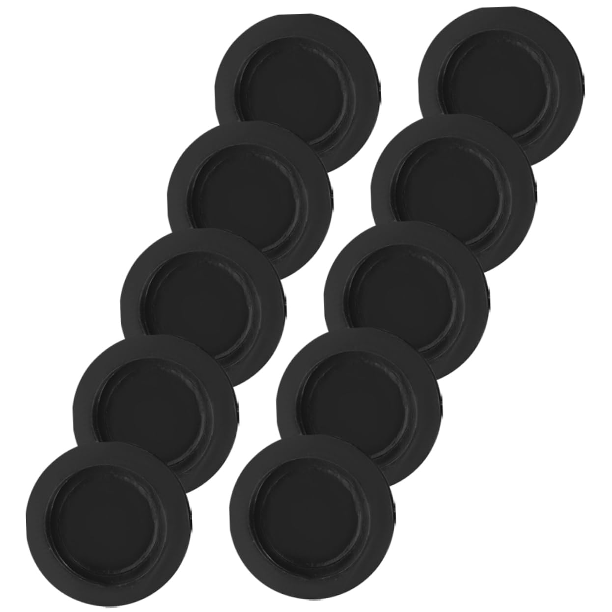 TOYANDONA 10Pcs Rubber Piggy Bank Bottom Plugs Double Stoppers for Coin Saving Boxes and Plaster Figurines Inner Replacement for Secure Storage