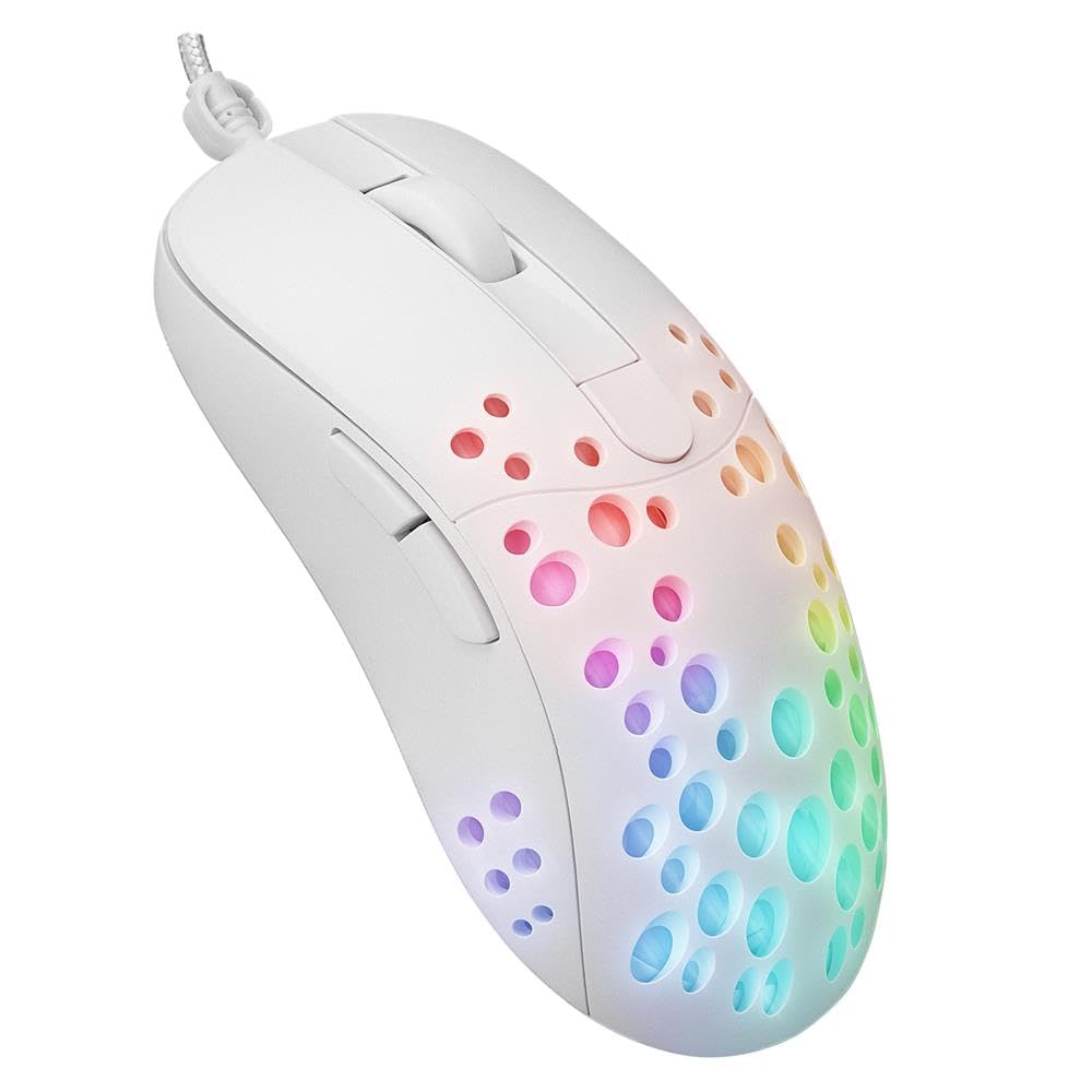 Altec LansingRGB Wired Gaming Mouse ALGM7622 -White