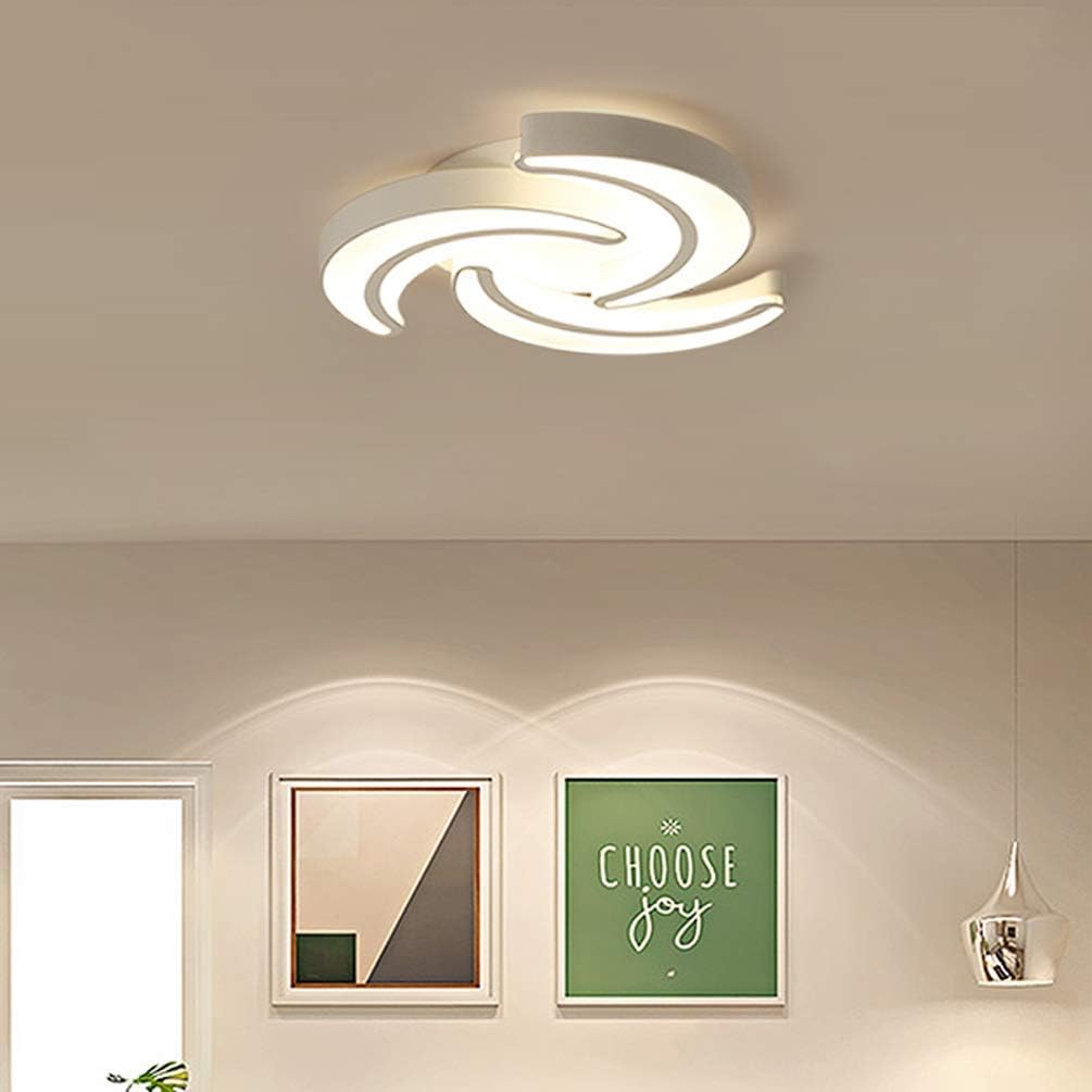 Led Ceiling Lights for Living Room Bedroom Home Decor Acrylic Simple Modern Lighting Fixtures 85-265V,Warmwhite,8Heads,3Heads
