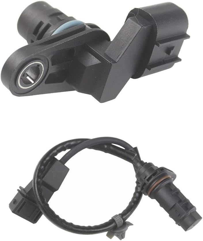 2pcs Crankshaft + Camshaft Position Sensor Kits for 2006-2007 Hyundai Sonata 2.4L; 2010 Hyundai Tucson; 2011 Kia Sorento 2.4L