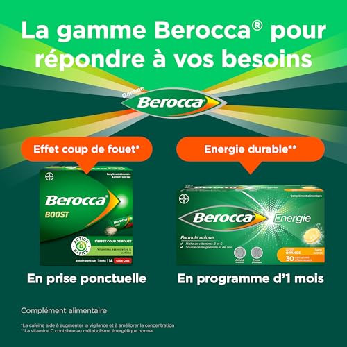 Berocca® Boost Stick - Effet coup de fouet - Aide à réduire la fatigue -Vitamine B12, Guarana, Caféine, Vitamine C et Magnésium - Complément Alimentaire - Goût Cola - 2x14 sachets – Image 6