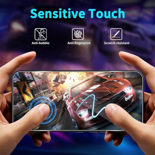 Image of Military-Grade Tempered Glass Screen Protector for Nothing Phone 4A / Nothing Phone 4A Pro with Edge to Edge Coverage - Case Friendly, Anti-scratch and Bubble free installation kit [Pack of 1]