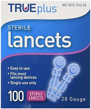Sterile Lancets, 28 Gauge, 100 Each
