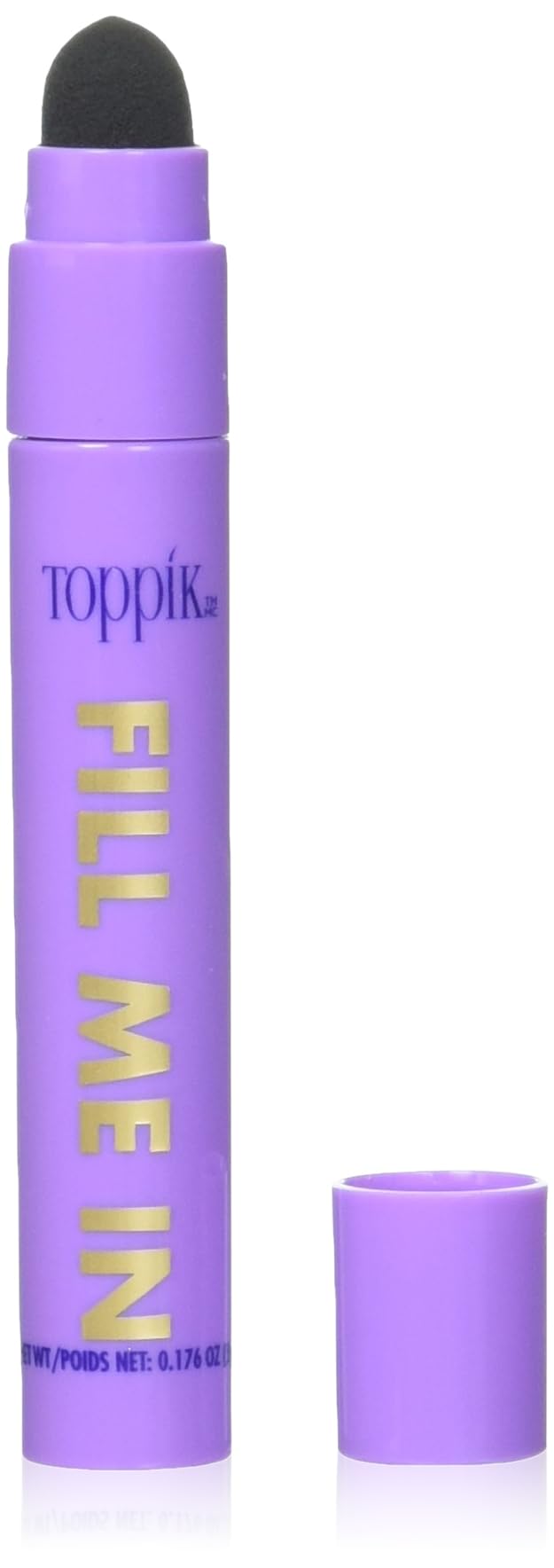 Fill Me In Hairline Filler, Hair Color Root Touchup, Hair Fibers Wand, Fills In Thinning Hairline, Hair Styling Product, 0.176 oz (5 g), Medium Blonde