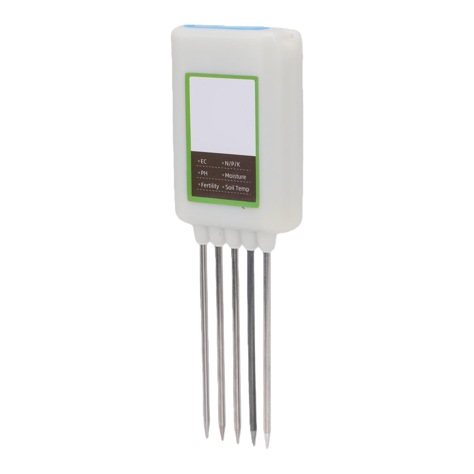 Ejoyous Medidor de Suelo Bluetooth, Monitor NPK PH EC 8 en 1 con App, for | Medidor NPK de ABS con App Móvil, Ideal para Macetas, Invernaderos y Campos